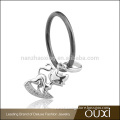 OUXI Factory direct wholesale fashion girls cheap silver rings